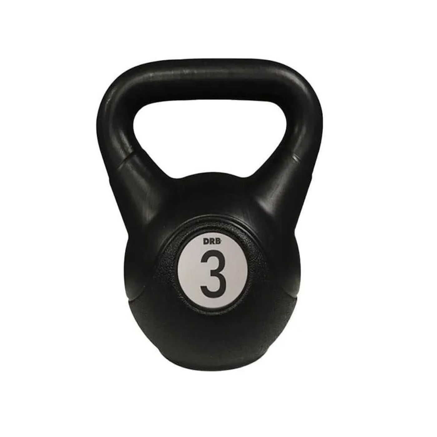 DRB PESAS - PESA RUSA 1-3KG S-RELLENO NEGRO - factorydeportivoar