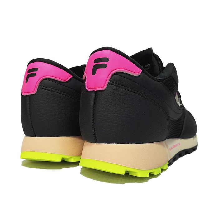 fila zapatillas negras mujer
