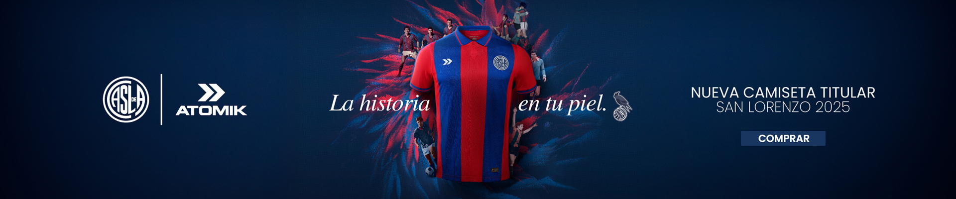 NUEVA CAMISETA SAN LORENZO ATOMIK 2025