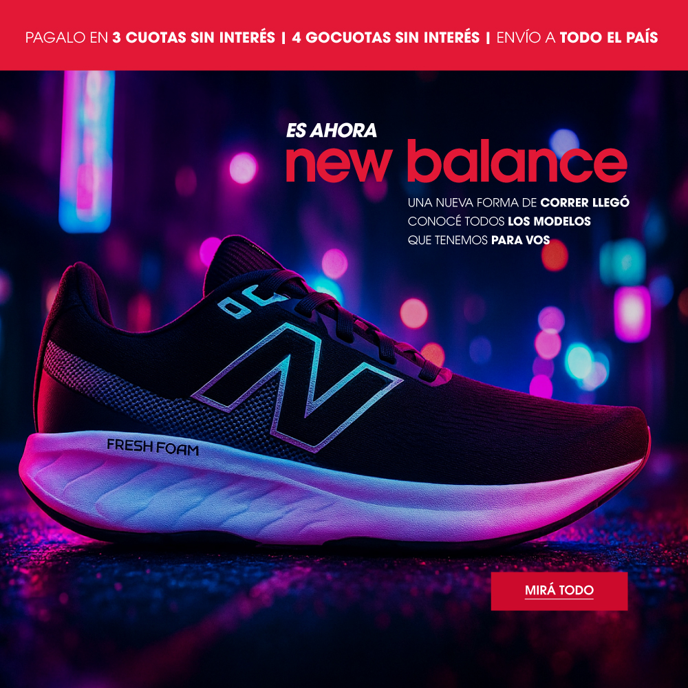 NEW BALANCE 3 CUOTAS SIN INTERÉS