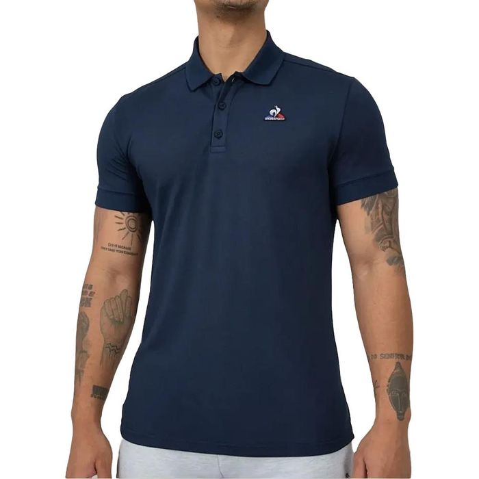 le-coq-sportif-chomba---ESS-POLO-TEE-MARINO---Talle-L