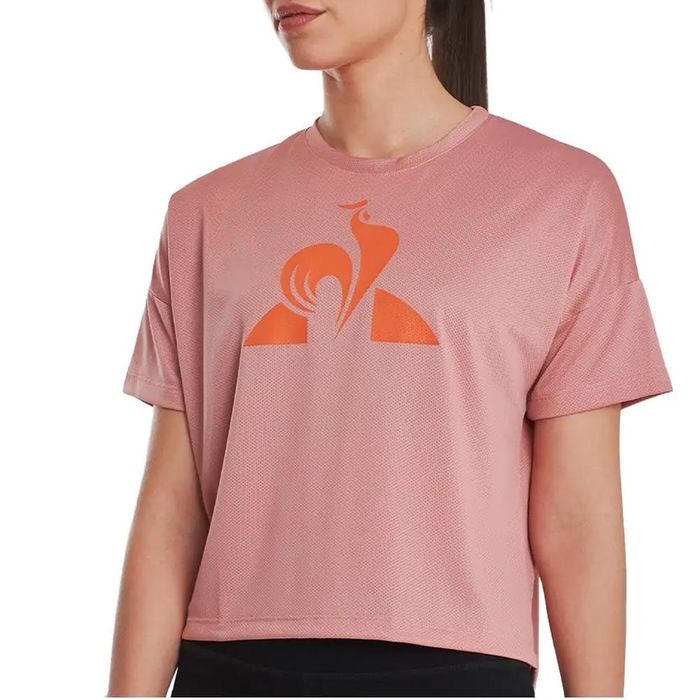 le-coq-sportif-remera---TRAINING-HOLE-WOMEN-TEE-ROSA---Talle-M