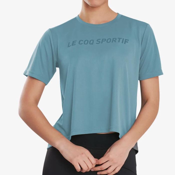 le-coq-spoprtif-remera---TRAINING-BACK-TEE-CELESTE---Talle-S