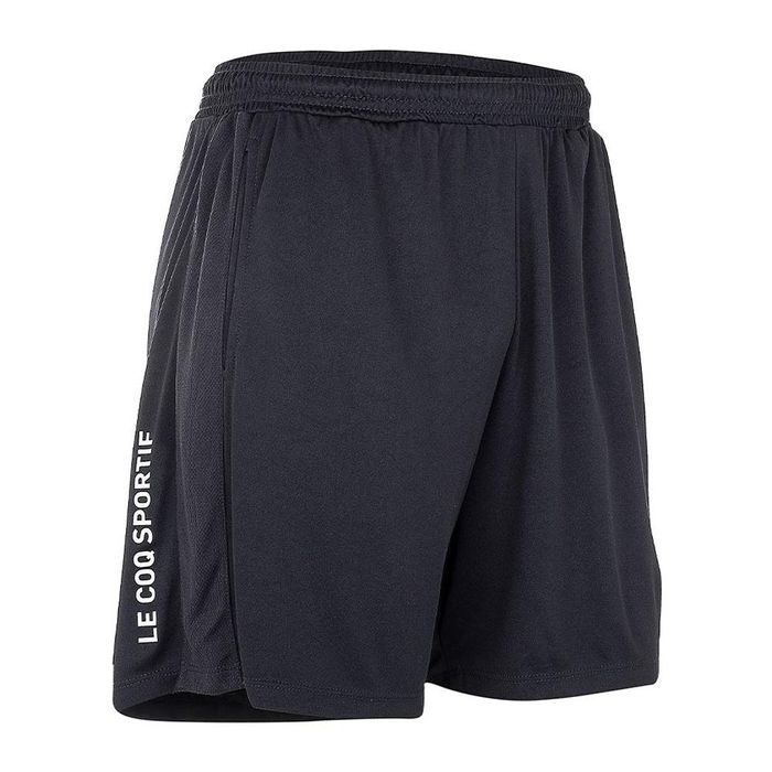 LE-COQ-SPORTIF-SHORT---MESH-SHORT-NEGRO---Talle-L