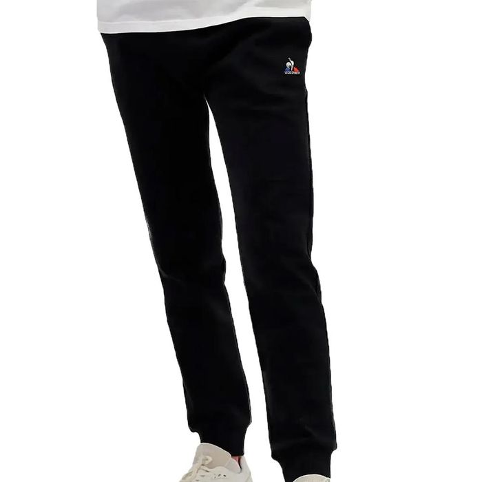 LE-COQ-SPORTIF-PANTALON---ESS-REGULAR-PANT-NEGRO---Talle-S