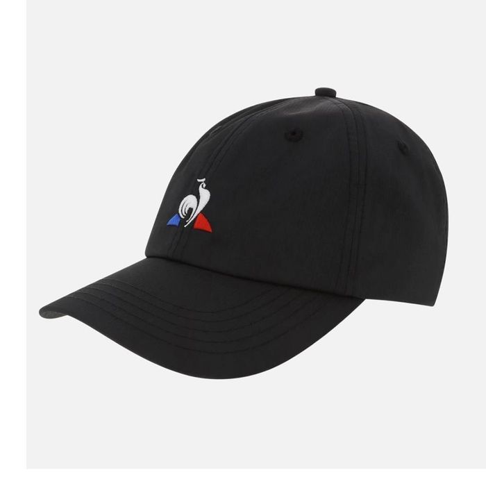le-coq-sportif-gorra---TRAINING-RIPSTOP-CAP-BLACK---Talle-U