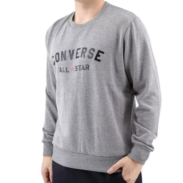 converse-buzo---ALL-STAR-CREW-GRIS-melange---Talle-S