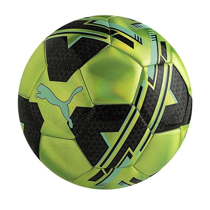 puma-pelota---CAGE-BALL--verde-holo---Talle-5