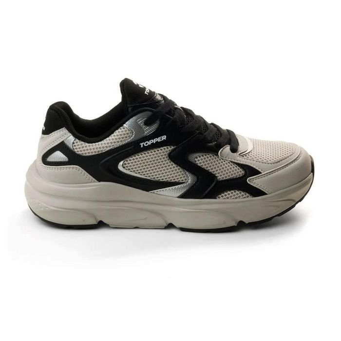topper-zapatillas---VALLARTA-GRIS-ANTAR-NEGRO---Talle-35