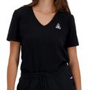 le-coq-sportif-remera---ESS-Tee-SS-Col-V-N1-W-black---Talle-S