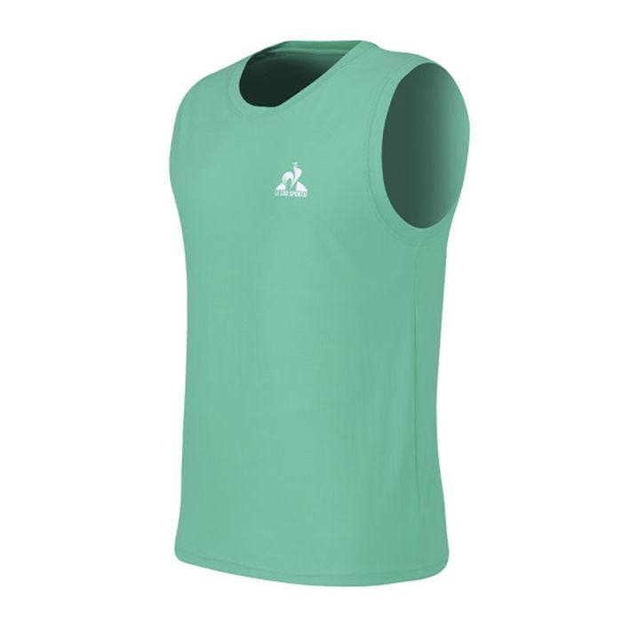 le-coq-sportif-remera---TRAINING-TANK-VERDE-AGUA-mn---Talle-S