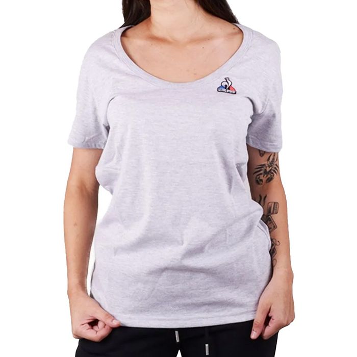 le-coq-sportif-remera----ESS-WMN-TEE-MELANGE---Talle-M