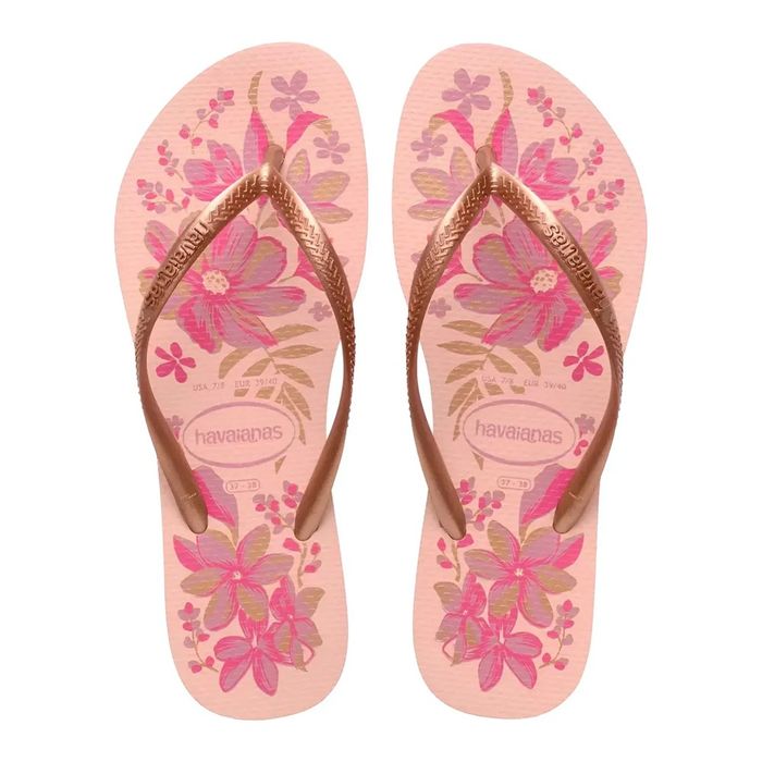HAVAIANAS-OJOTAS---SLIM-ORGANIC-PINK-GOLD---Talle-37