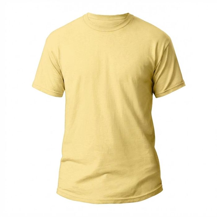 MEGA-SPORTS-REMERA---JSY-2301-ESCOTE-REDONDO-AMARILLO---Talle-S