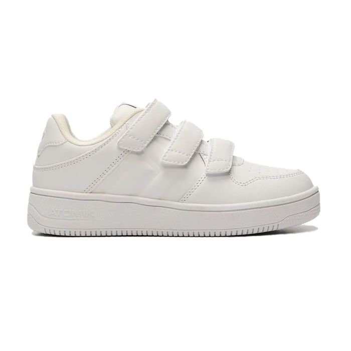 atomik-zapatillas---FAIRFAXX-VELCRO-BLANCO---Talle-28
