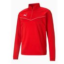 puma-campera---657394-01--TEAMRISE-1-4-ZIP-TOP--rojo---Talle-S