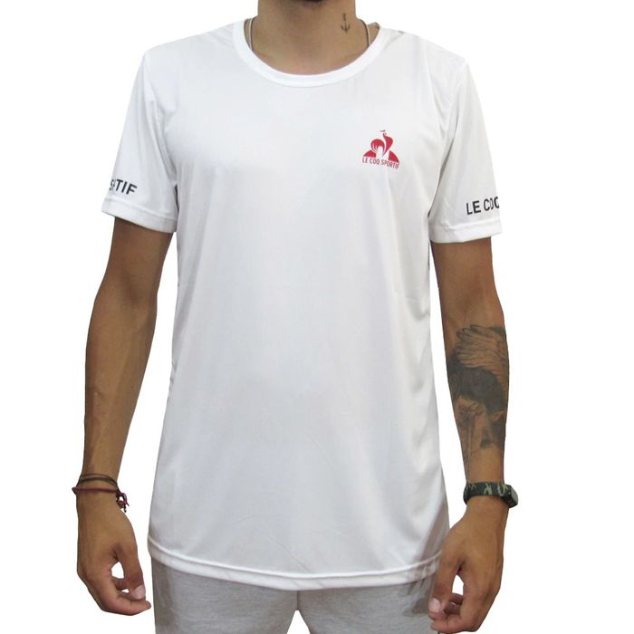 le-coq-sportif-remera---TENNIS-PLAIN-BLCO---Talle-L