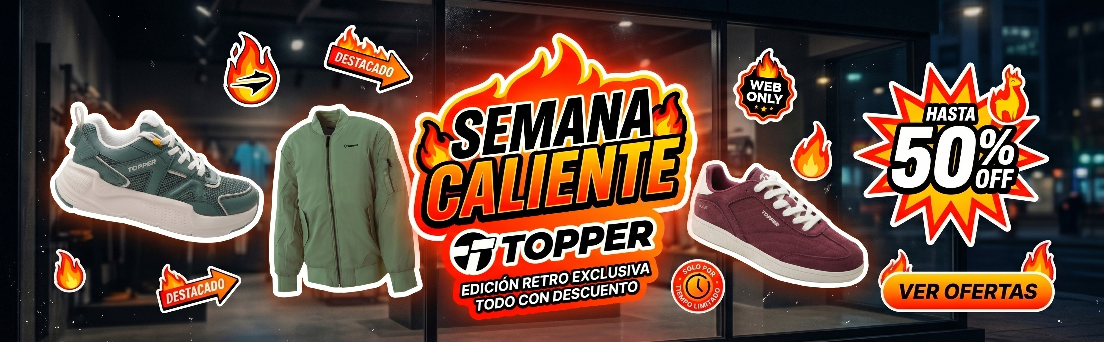 ¡TOPPER CALIENTE 50% OFF!