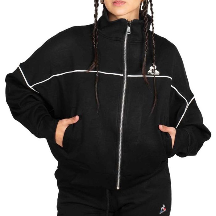 le-coq-sportif-campera---BAT-PIPING-JACKET-blk---Talle-S